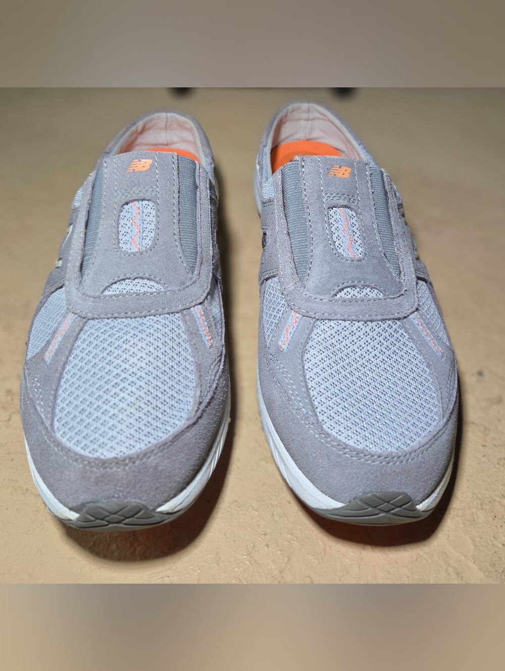 Size 9 New Balance Everlight XLT Footbed Mule Grey Women Sneakers